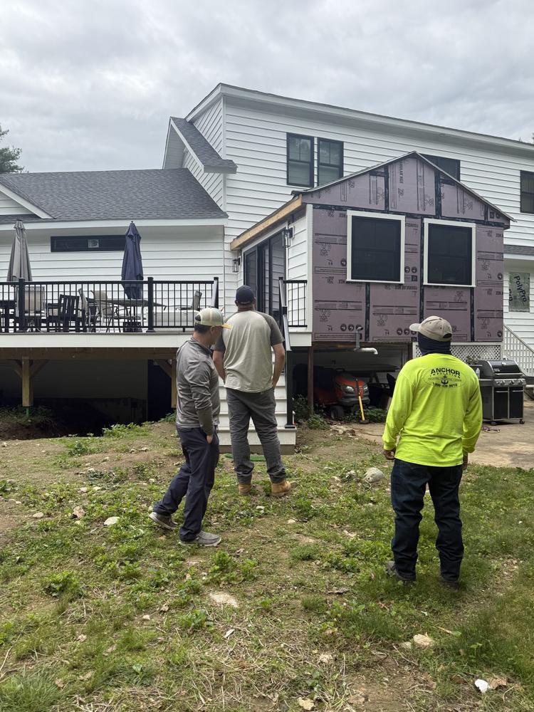 Outdoor carpentry and home addition work